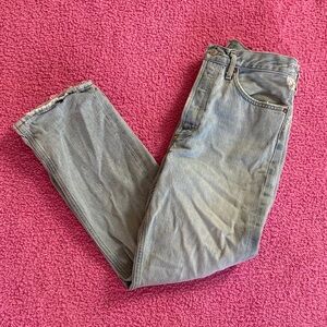 AGOLDE blue denim jeans